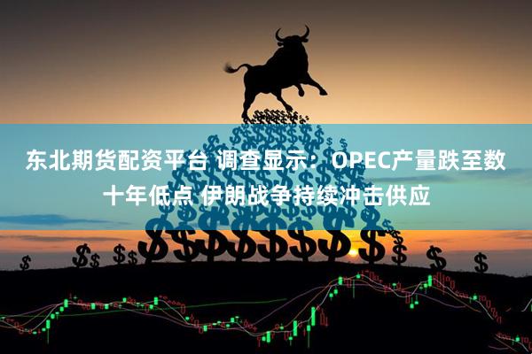 东北期货配资平台 调查显示：OPEC产量跌至数十年低点 伊朗战争持续冲击供应